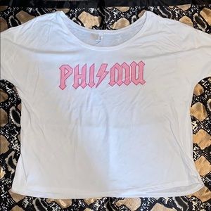 Phi Mu slouchy tee